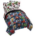 thumbnail image 1 of Jay Franco Marvel Avengers Team Twin Comforter - Super Soft Kids Reversible Bedding - Fade Resistant Polyester Microfiber Fill, 1 of 2