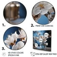 thumbnail image 3 of Designart "Solo Gentle Grey Bluebonnet" Blue Bonnets Picture Framed Canvas Prints, 3 of 5