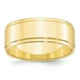 thumbnail image 1 of 10KY 8mm Flat with Step Edge Band Size 7 Size 7, 1 of 3
