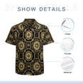 thumbnail image 7 of High Quality Hawaiian Shirts for Men Short Sleeve Aloha Beach Shirt Floral Summer Casual Button Down Shirts Blouses JNCTNQ, 7 of 7