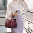 thumbnail image 6 of Fashionable Shoulder Handbag Roomy Interior Daily Use Practical Shoulder Bag, 6 of 18