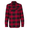 thumbnail image 2 of Burnside Women�'s Yarn-Dyed Long Sleeve Flannel Shirt, 2 of 3