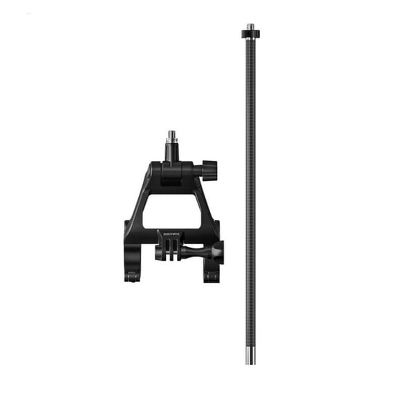 Stable Action Camera Third-Person Stand Handlebar Bicycle Mount Holder BLACK