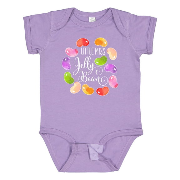 Inktastic Little Miss Jelly Bean Boys or Girls Baby Bodysuit