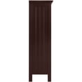 thumbnail image 4 of eHemco 3 Tier Storage Shelf Bookcase with 2 Arched Supports, 40 Inches Height, Cherry, 4 of 8