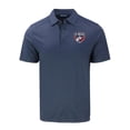 thumbnail image 2 of Men's Cutter & Buck Heather Navy FC Dallas Forge Eco Stretch Recycled Polo, 2 of 3