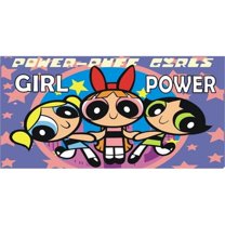 Powerpuff Girls Girl Power Photo License Plate