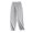 Grey, variant on Women's Plush Lounge Pants with Elastic Waistband, Soft Sleepwear for Home Wear, Comfortable Relaxed Fit Sleep Pants, Cozy Thermal Pajama Bottoms for Indoor Relaxation, Warm House Pants for Women