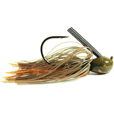 Live Bait Jig - Missile Baits Ikes Mini Flip Jig, 1/4 oz., Bamer Craw Multi-Colored