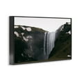 thumbnail image 3 of Stupell Industries Serene Icelandic Waterfall Black Framed Giclee Art, design by Jade Sharp Photo, 12 x 18, 3 of 8