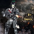 thumbnail image 5 of GZBrick Ghost Warriors Military Soldier Building Sets Compatible with Lego Army Men Mission Action I Figurefor Adults Boy, 5 of 7