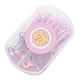 thumbnail image 4 of Uadme Juego de clips de papel, caja resistente, ligera, linda, portátil, multiusos, juego de clips de oficina para familia, escuela, negocios (polvo de Sakura), 4 of 5