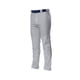 thumbnail image 1 of Pantalones de béisbol de corte holgado con parte inferior abierta estilo profesional para jóvenes GRIS/MARINO XL A4 NB6162, 1 of 1