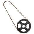 thumbnail image 4 of Cadena de 25 H, piñón de 144 eslabones, eje de 2 tiempos para minimoto eléctrica, bicicleta de bolsillo, ATV, quad, accesorio, 4 of 14