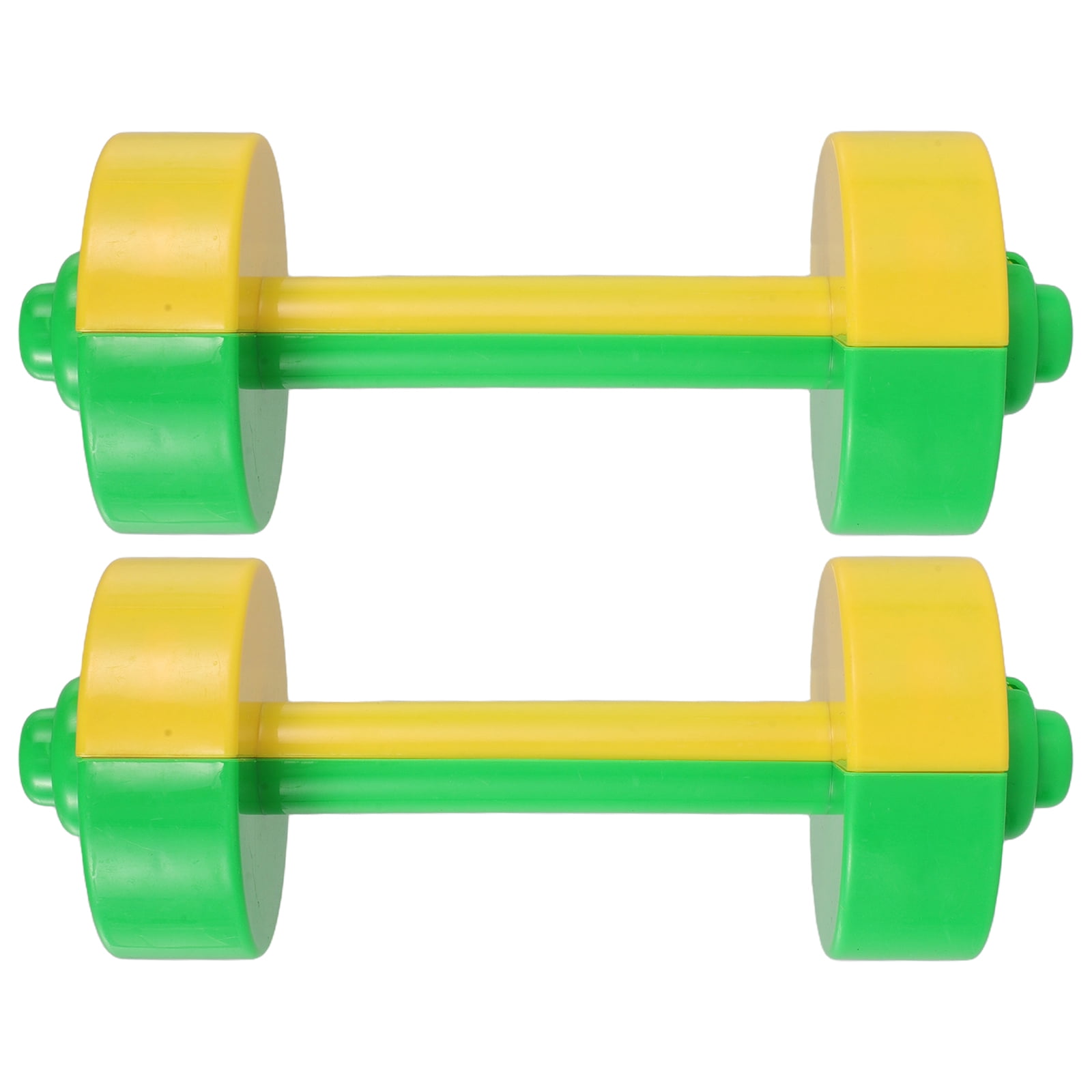 Kids Dumbbells Toy Early Education Children's Fitness Weights Colorful Plastic Dumbbells Preschool Exercise Toy Gym Equipment for Kids