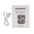thumbnail image 2 of Bocina Radio FM - AM Moreka 216, Bluetooth, TF Card, Lampara, USB, 2 of 8