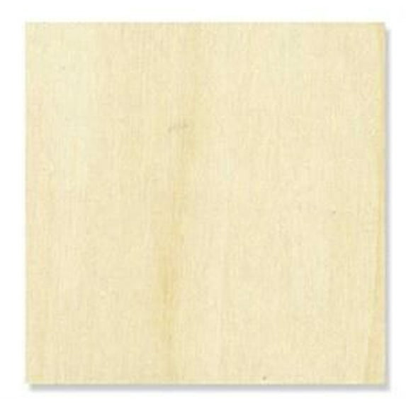 Package Of 10, 4 Inch X 1/8" Thick Plywood Squares Easy To Paint Or Stain