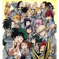 thumbnail image 2 of My Hero Academia School Class Selfie Canvas Print, 2 of 2