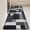 Black/Gray, variant on MeyJey 4/5 Inch Thick Anti Fatigue Kitchen Rug 20”x39”, Non Slip Waterproof Floor Mats for Kitchen Sink Laundry Office, Blue