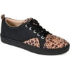 Journee Collection Womens Casual and Fashion Sneakers 7 Leopard