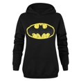 thumbnail image 3 of Batman Womens Distressed Logo Hoodie, 3 of 3