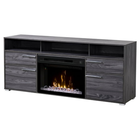 Bed End Tv Stand Dimplex Sander Media Console Electric Fireplace With Acrylic Ember Bed for TVs up to 50