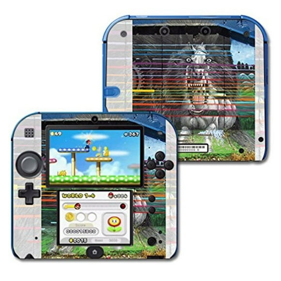 MightySkins Skin Compatible with Nintendo 2DS - Wild Animal | Protective, Durable, and Unique Vinyl Decal wrap Cover | Easy to Apply, Remove, and Change Styles | Made in The USA