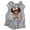 AB19 Grey3, variant on 2 Pieces Outfit Set For Girls Toddler Cartoon Print Sleeveless Hoodie Tops And Shorts Set Lightweight Breathable Infant Girls Summer School Play Party Outfits Size 12-18 Months Grey3