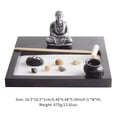 thumbnail image 2 of Jardín Zen De Meditación Con Múltiples Accesorios, Jardín De Escritorio En Miniatura Con Bandeja Rectangular Para Sala De Estar, Oficina, Hotel, Club De Yoga Guardurnaity HA018171-00, 2 of 7