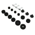 thumbnail image 3 of Pad 21Pcs Drum Cymbal Felt Pad Non Slip Instrument Accessory Replacement Part Set Kit, 3 of 7
