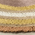thumbnail image 3 of SAFAVIEH Natural Fiber Tanja Braided Jute Area Rug, Orange/Multi, 7' x 7' Round, 3 of 5