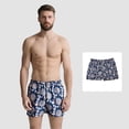 thumbnail image 1 of RKSTN Men'S Summer Beach Pants, Hot Spring, Non-Positioning Printing, Five-Point Boxer Shorts, Pockets With Lining, Drawstring Swimming Trunks, Gray Xxxl, 1 of 8