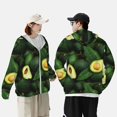 thumbnail image 6 of Easygdp Fresh Avocados Lightweight Long Sleeve Sun Shirt Sports long-Sleeved Sun Protective Clothing, Quick Drying Breathable - XX-Large, 6 of 9