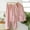 Pink, variant on FDGIU Women's 2-Piece Pajama Set, Long Sleeve Crewneck Top & Soft Pants, Cozy Fall Winter Loungewear & Sleepwear