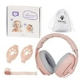 thumbnail image 4 of VOPPV 2-in-1 Baby Ear Muffs Noise Protection,Cute and Comfortable Baby Noise Cancelling Stretchy Band with Headphones K6E9, 4 of 8