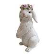 thumbnail image 1 of Easter Wreath Rabbit Resin Cartoon Animal Garden Courtyard Outdoor Holiday Furnishings Layout, 1 of 6