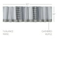 thumbnail image 4 of VHC Brands, Sawyer Mill Patchwork Valance, Black, 19x90, 4 of 7
