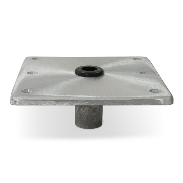 Springfield Marine Kingpin Standard Square Aluminum Base For Boat Seat
