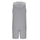thumbnail image 4 of Hombres Chaqueta Casual Color Sólido Versátil Botón Solapa Algodón Lino sin Mangas Superior, Chaquetas de Ropa Exterior Casual con Capucha, 4 of 7