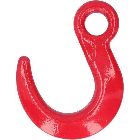 

Yazoeiaing Safety Hook for Chains 6500 lbs Clevis Chain Hook Large Opening Alloy Steel Crane Hoist Hook for Construction Engineering Strong in Load Bearing E2D-342