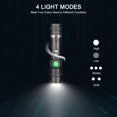 thumbnail image 4 of Lampe de Poche LED Rechargeable USB, 600 Lumens, IP65 Watt, 4 of 5