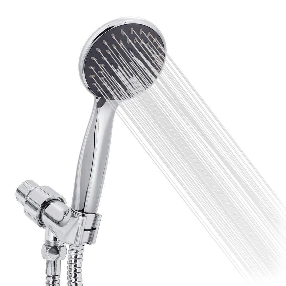 Shower Head, High Pressure Handheld Showerhead with Hose, 5 Settings
