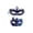 A002- Blue, variant on 2 Pack, Couples Masquerade Masks Black Masquerade Mask for Women and Men Halloween Masks for Adults Venetian Masquerade Masks for Masquerade Party Mardi Gras Accessories Black