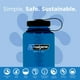 thumbnail image 3 of Botella de agua Nalgene Sustain Tritan sin BPA 946 ml, color azul pizarra, 3 of 6