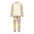 thumbnail image 5 of Family Matching Christmas Pajamas Set, Christmas Printed Long‑Sleeve Sleepwear, Soft Holiday PJs forfor Family Members of All Ages Perfect for Xmas Morning, Eve Photos & Festive Gatherings, 5 of 5