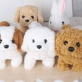 thumbnail image 2 of Jouets pour Enfants Chiot à Queue Remuante Jouets pour Enfants Chien Marchant Chien Doux et Robuste Peluche Style4, 2 of 4