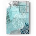 thumbnail image 1 of Epic Art 'Ink Blot Mandala II' by Grace Popp, Acrylic Wall Glass, 12"x16", 1 of 2
