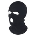 thumbnail image 5 of Xiao Hua Mascarilla de 3 agujeros para clima frío, máscara de esquí de invierno para hombres y mujeres, máscara de circulación térmica (rosa roja), 5 of 5