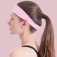 thumbnail image 2 of Bandeau Anti-Transpiration Bandeaux de Sport Guide de Cheveux Course Cyclisme Tennis Bleu A, 2 of 9