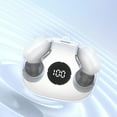 thumbnail image 6 of LACKUST XG77 True Wireless Earphones,Clearance Noise Cancelling Bluetooth Headphones for Kids,Mini,Invisible,Long Battery Life,Noise Cancelling for Sports,White, 6 of 7